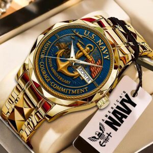 U.S. Navy Alloy Luxury Quartz Watch LWW1012
