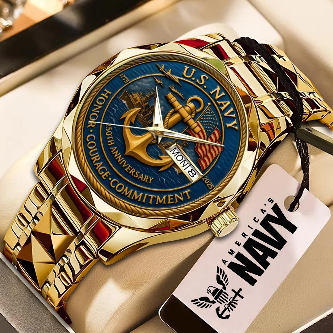 U.S.-Navy-Alloy-Luxury-Quartz-Watch-LWW1012 U.S. Navy Alloy Luxury Quartz Watch LWW1012