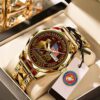 US Marine Corps 2025 Alloy Luxury Quartz Watch ALW1004