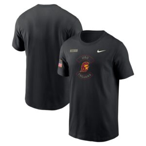 USC Trojans Nike 2025 Military Appreciation Dri-FIT T-Shirt - Black