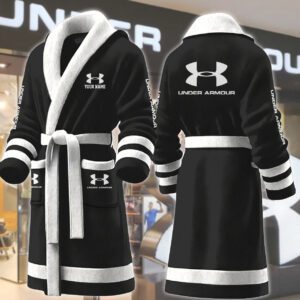 Under Armour Motocycles Personalized Fleece Bathrobe