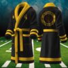 Wyoming Cowboys NCAA Personalized Fleece Bathrobe