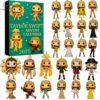 24 Days Countdown 3D Taylor Swift Figure Doll Christmas Advent Calendar Acrylic Hanging Decor Box