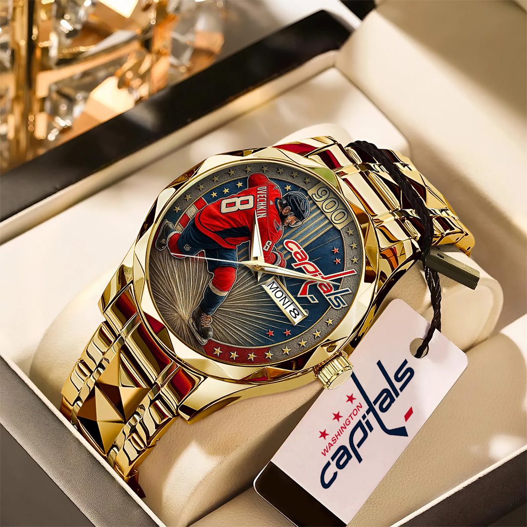 Alex-Ovechkin-x-Washington-Capitals-Alloy-Luxury-Quartz-Watch-GIFT1016 Alex Ovechkin x Washington Capitals Alloy Luxury Quartz Watch GIFT1016