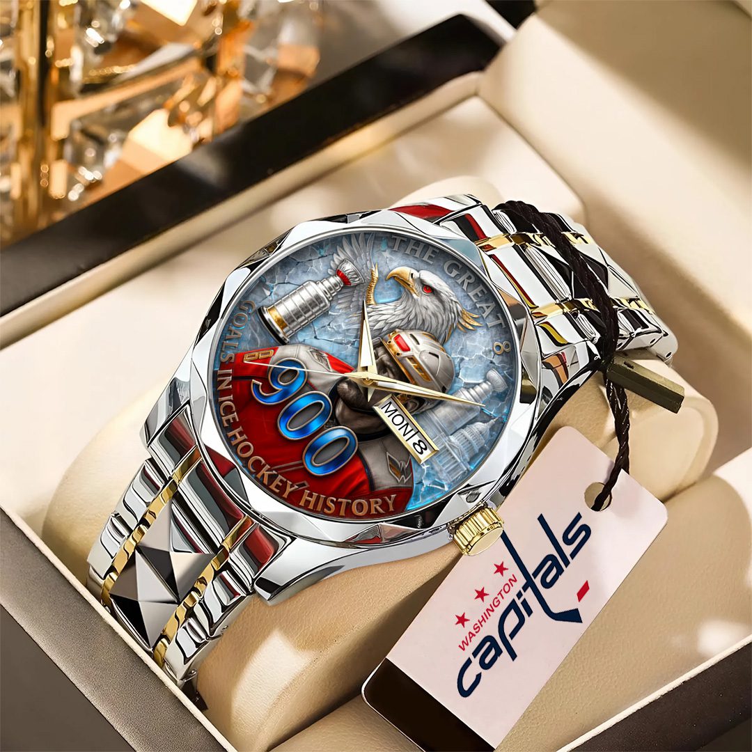 Alex-Ovechkin-x-Washington-Capitals-Alloy-Luxury-Quartz-Watch-GIFT1019 Alex Ovechkin x Washington Capitals Alloy Luxury Quartz Watch GIFT1019