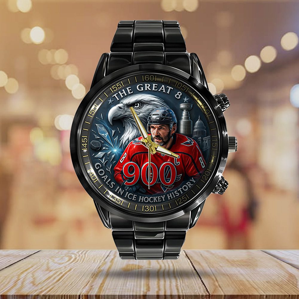 Alex-Ovechkin-x-Washington-Capitals-Black-Stainless-Steel-Watch-GIFT1013-2