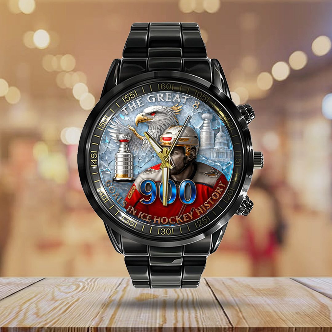 Alex-Ovechkin-x-Washington-Capitals-Black-Stainless-Steel-Watch-GIFT1014-2