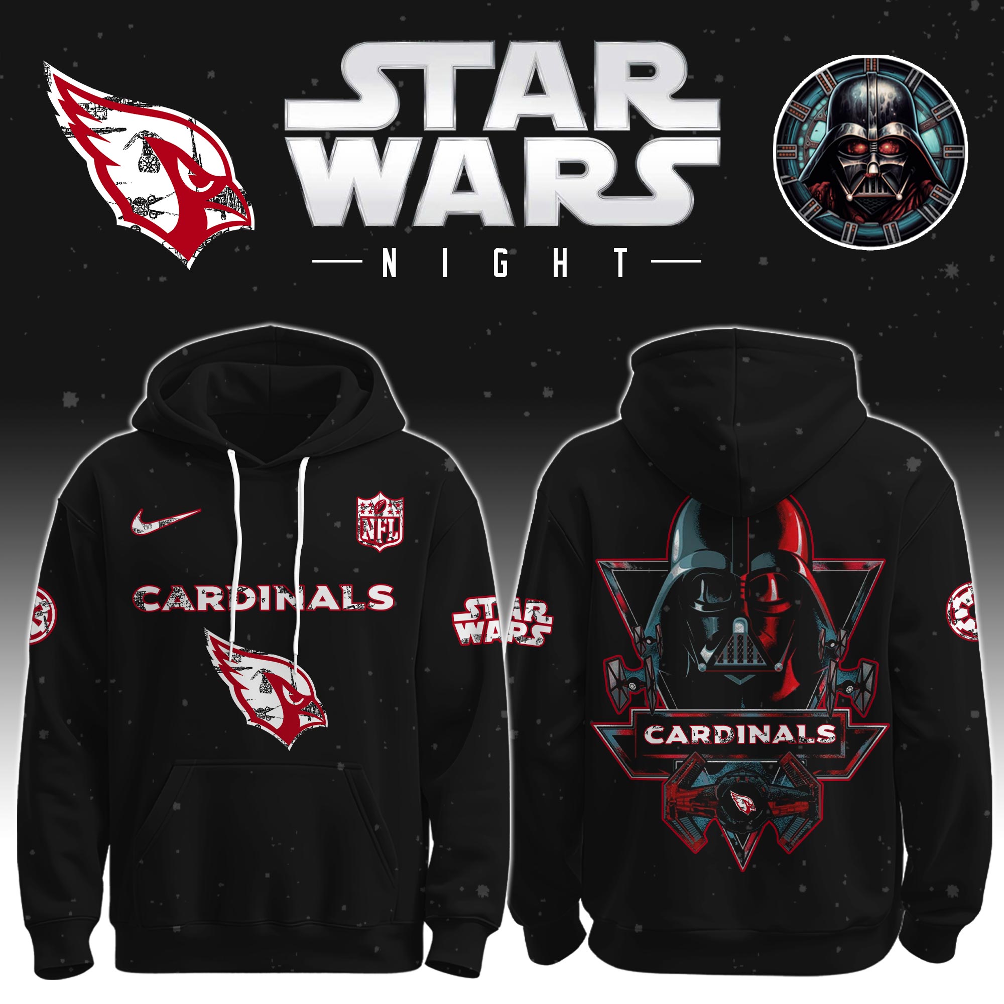 Arizona-Cardinals-Star-Wars-Darth-Vader-Limited-Editions-Performance-Unisex-Hoodie-Jogger-Set Arizona Cardinals Star Wars Darth Vader Limited Editions Performance Unisex Hoodie Jogger Set