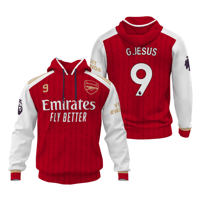 Arsenal-Home-Unisex-Performance-Hoodie-2324-Season-SCC1490-1