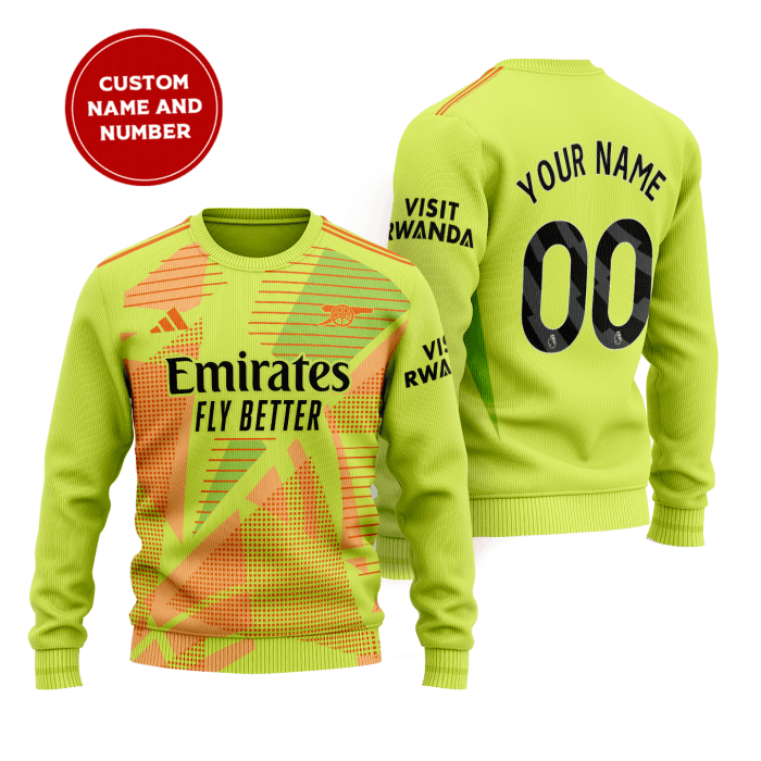 Arsenal-Premier-League-2024-Goalkeeper-Wool-Sweater-2425-Season-SCC1181-1
