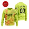 Arsenal Premier League 2024 Goalkeeper Wool Sweater 24/25 Season SCC1181