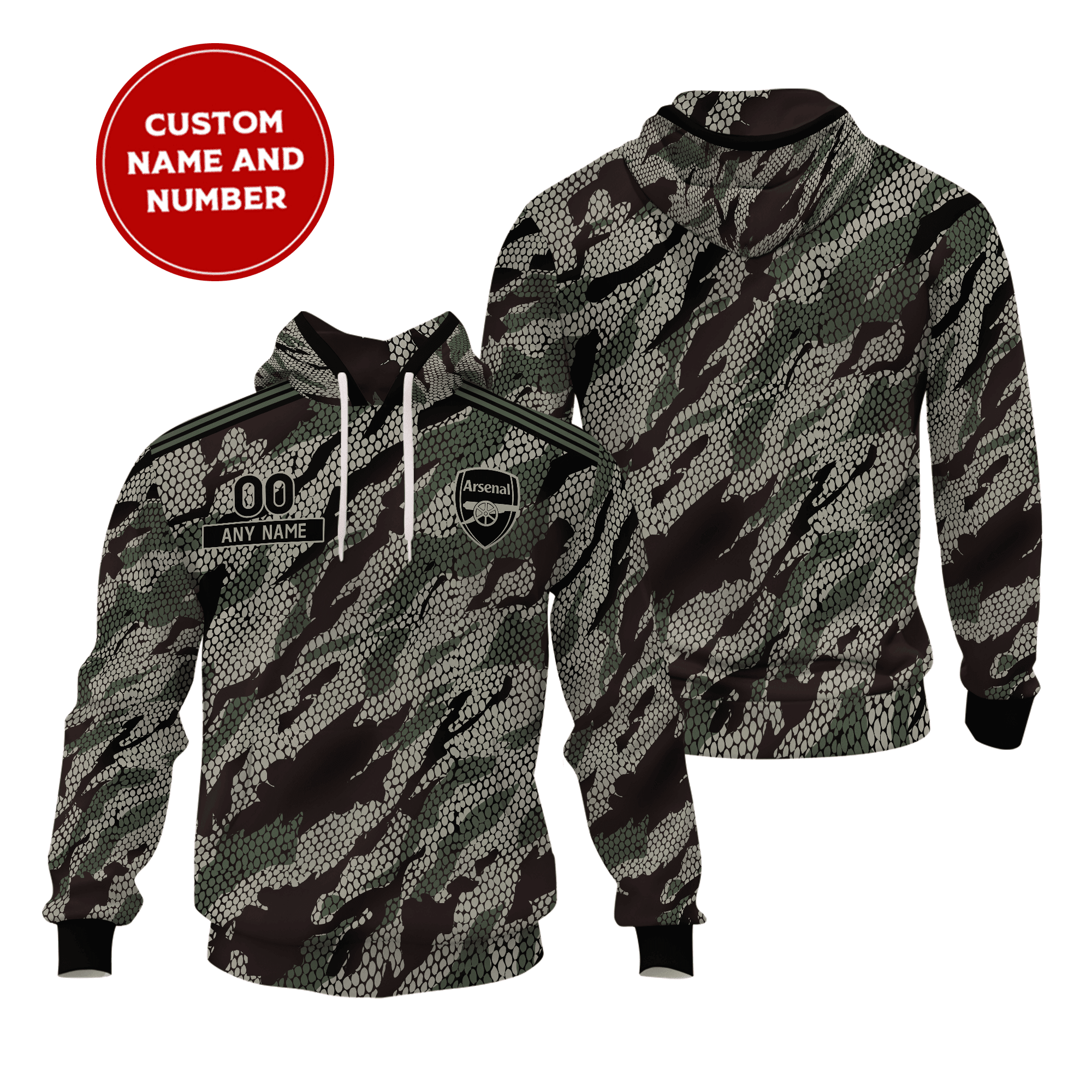 Arsenal-Unisex-Performance-Hoodie-SCC1351 Arsenal Unisex Performance Hoodie SCC1351