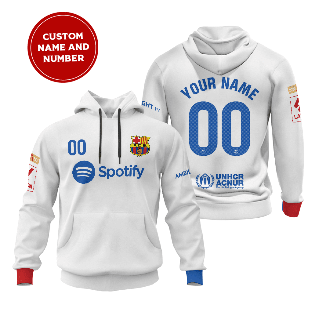 Barcelona-Unisex-Performance-Hoodie-2425-Season-SCC1362 Barcelona Unisex Performance Hoodie 24/25 Season SCC1362