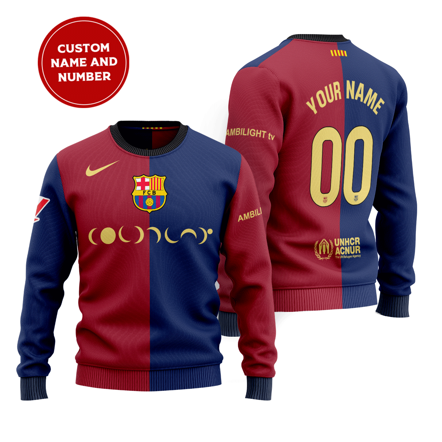 Barcelona-Wool-Sweater-2425-Season-SCC1169 Barcelona Wool Sweater 24/25 Season SCC1169