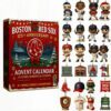 Boston Red Sox Advent Calendar Acrylic Hanging Decor Box 2025 125Th Anniversary
