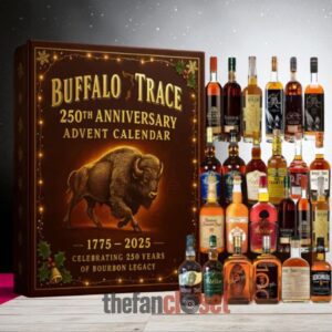 Buffalo Trace 250th Anniversary Advent Calendar Acrylic Hanging Decor Box 2025