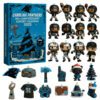 Carolina Panthers Advent Calendar Acrylic Hanging Decor Box 2025 30Th Anniversary