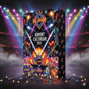 Def Leppard Christmas Advent Calendar Acrylic Hanging Decor Box 2025