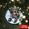 Denver Broncos Merry Christmas Ornament 2025
