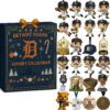 Detroit Tigers Advent Calendar Acrylic Hanging Decor Box 2026