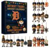Detroit Tigers Advent Calendar Acrylic Hanging Decor Box - 24 Surprise Mini Figure Collectibles