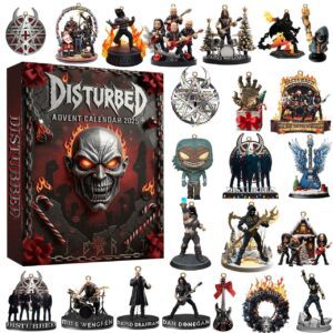 Disturbed Advent Calendar Acrylic Hanging Decor Box 2025