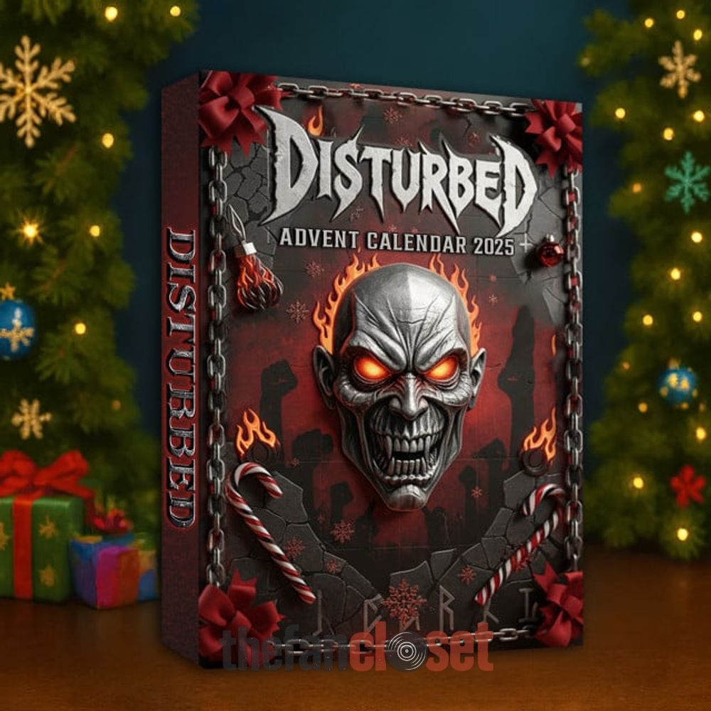Disturbed Band Christmas 2025 Advent Calendar Disturbed Band Christmas 2025 Advent Calendar Acrylic Hanging Decor Box