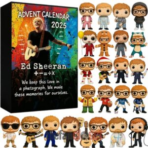 Ed Sheeran Advent Calendar Acrylic Hanging Decor Box 2025