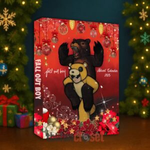 Fall Out Boy Band Advent Calendar Acrylic Hanging Decor Box 2025
