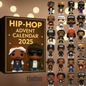 Hip-Hop Limited Edition Advent Calendar Acrylic Hanging Decor Box 2025