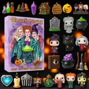 Hocus Pocus 2025 Advent Calendar Acrylic Hanging Decor Box