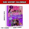 Huntrix Demon Hunters Advent Calendar Acrylic Hanging Decor Box 2025 K-pop Christmas Countdown Calendars