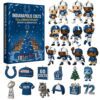 Indianapolis Colts Advent Calendar Acrylic Hanging Decor Box 2025 72Th Anniversary