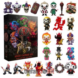 Insane Clown Posse Dark Carnival Advent Calendar Acrylic Hanging Decor Box 2025