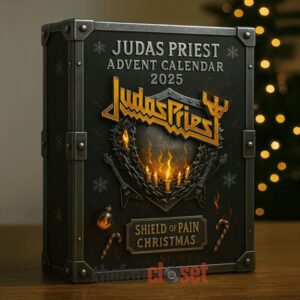 Judas Priest Shield Of Pain Christmas Advent Calendar Acrylic Hanging Decor Box 2025