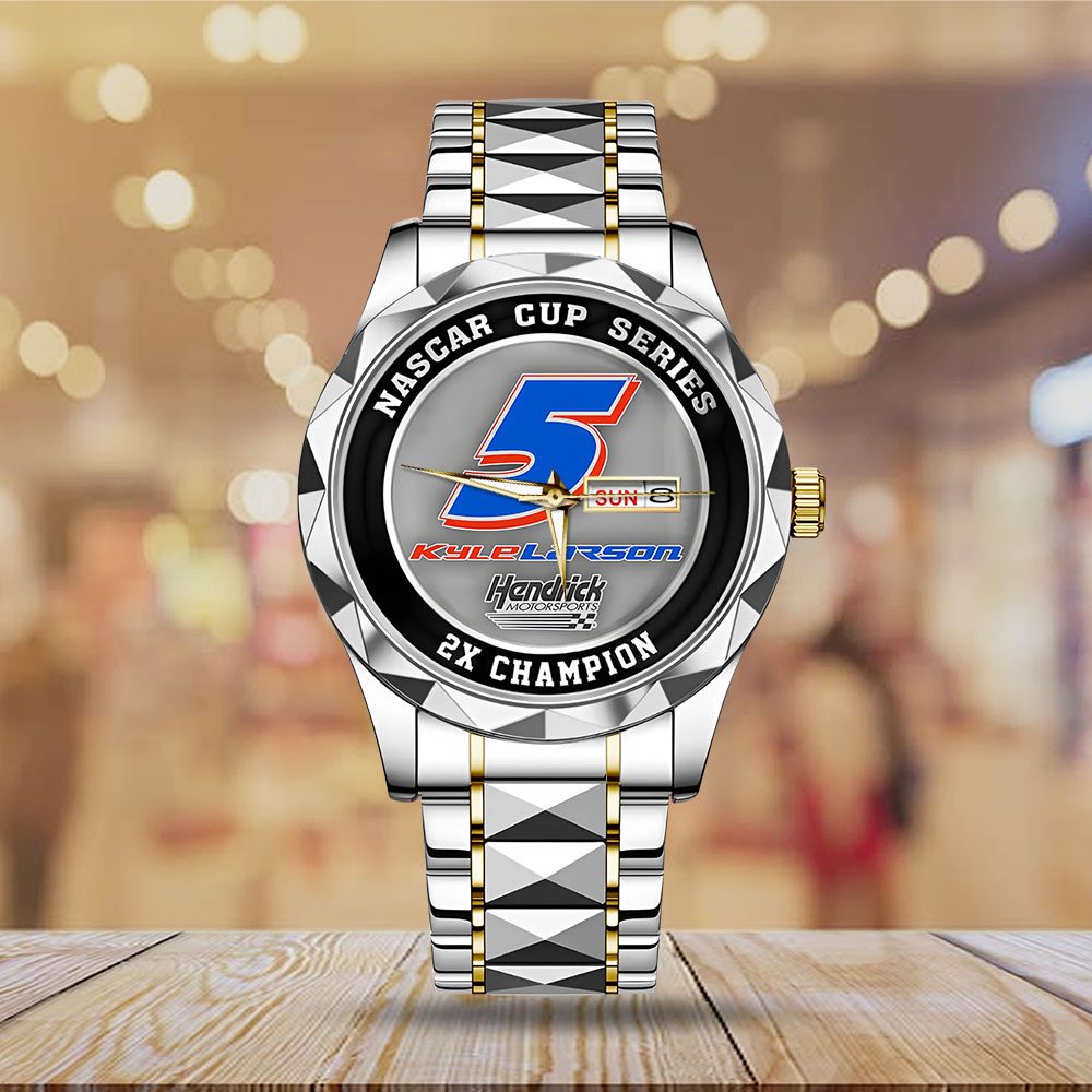Kyle-Larson-2025-NASCAR-Cup-Series-Champion-Alloy-Luxury-Quartz-Watch-GIFT1012-1