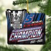 Kyle Larson 2025 NASCAR Cup Series Champion Custom Shape 2-sided Acrylic Ornament KLCHAMP1012