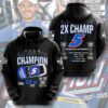 Kyle Larson 2025 NASCAR Cup Series Champion Unisex Performace Hoodie KLCHAMP1045