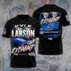 Kyle Larson 2025 NASCAR Cup Series Champion Unisex Performace T-Shirt KLCHAMP1037