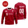 Liverpool Home Wool Sweater 23/24 Season SCC1436