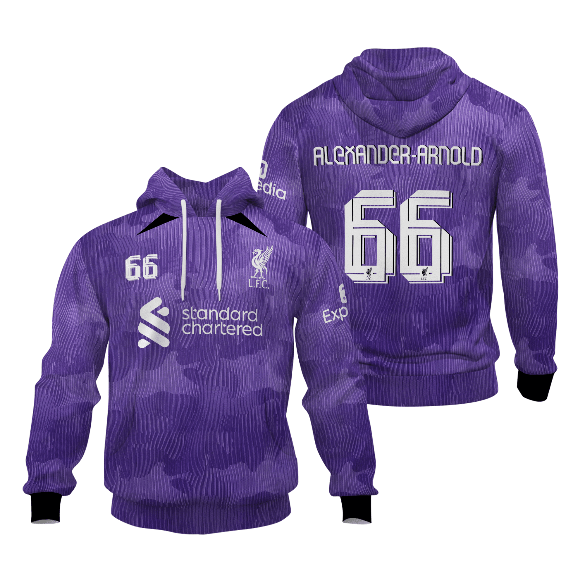 Liverpool-Third-Unisex-Performance-Hoodie-2324-Season-SCC1498 Liverpool Third Unisex Performance Hoodie 23/24 Season SCC1498