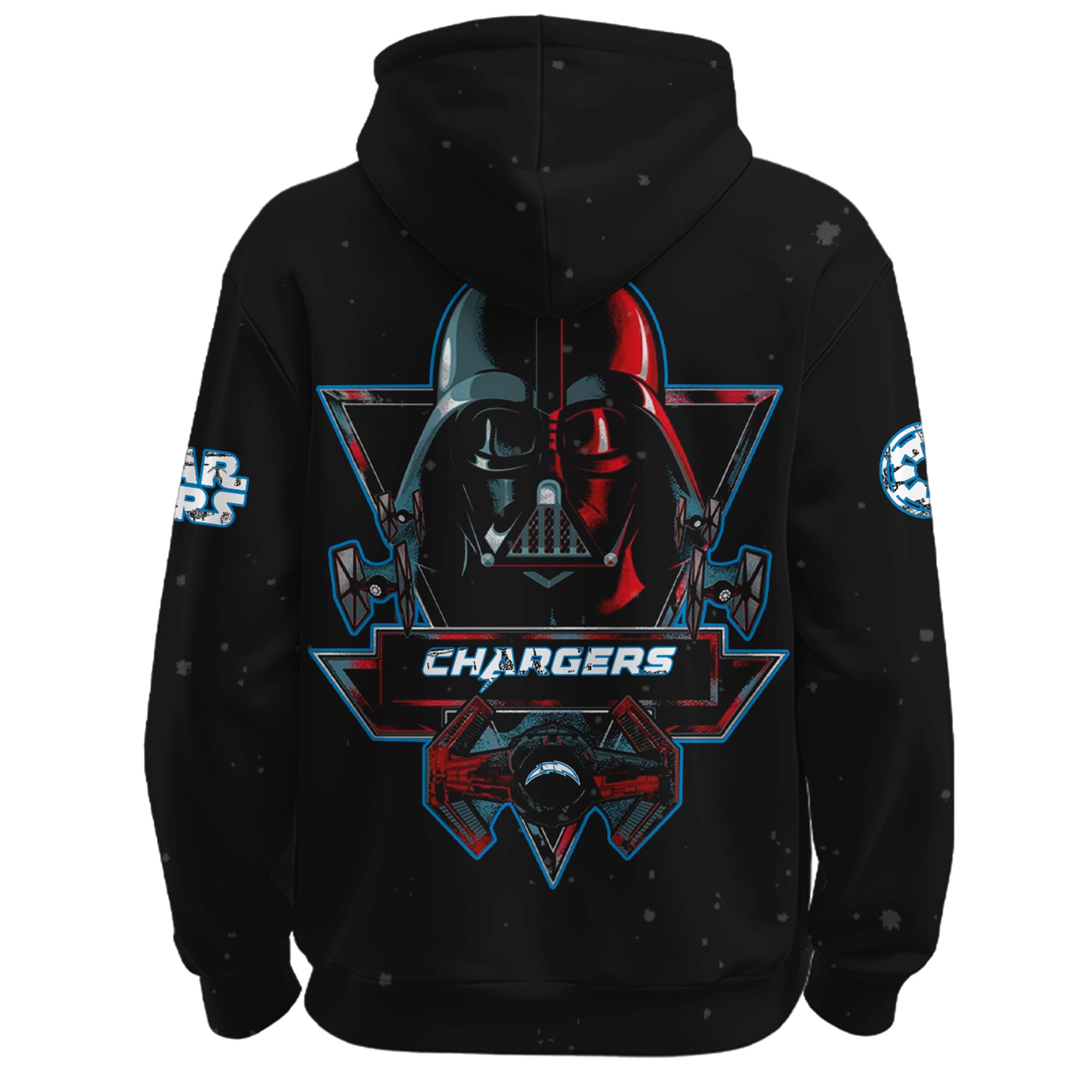 Los-Angeles-Chargers-Star-Wars-Darth-Vader-Limited-Editions-Performance-Unisex-Hoodie-Jogger-Set-2