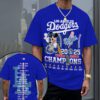 Los Angeles Dodgers 2025 World Series Champions Unisex Performance T-Shirt CHAMP1101