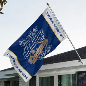 Los Angeles Dodgers 3D Double-side House Flag CHAMP1058