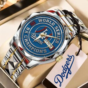 Los Angeles Dodgers Alloy Luxury Quartz Watch GIFT1051