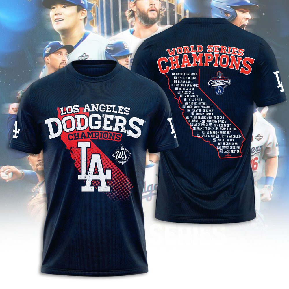 Los-Angeles-Dodgers-Unisex-Performance-T-Shirt-CHAMP1094 Los Angeles Dodgers Unisex Performance T-Shirt CHAMP1094