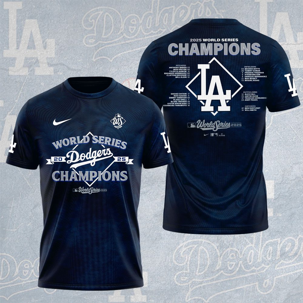 Los-Angeles-Dodgers-Unisex-Performance-T-Shirt-CHAMP1102 Los Angeles Dodgers Unisex Performance T-Shirt CHAMP1102