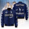 Los Angeles Dodgers World Series 2025 3D Bomber Jacket CHAMP1013