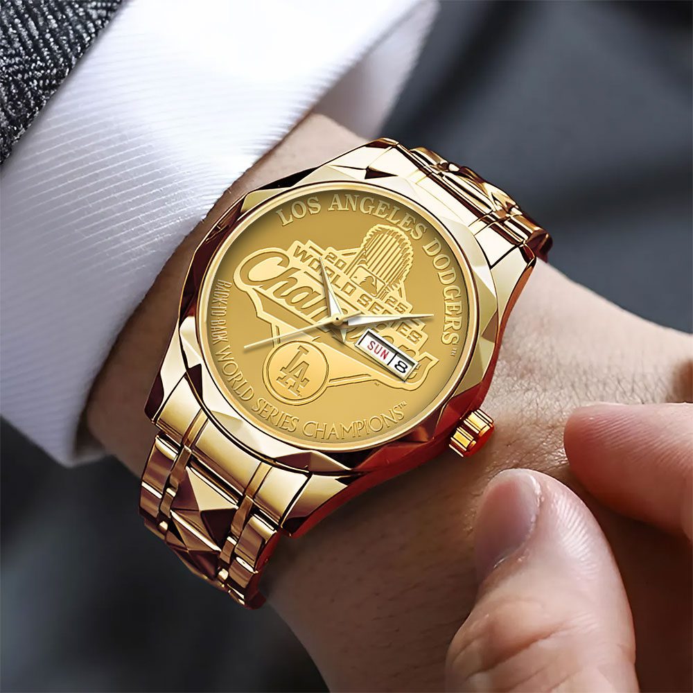 Los-Angeles-Dodgers-World-Series-2025-Alloy-Luxury-Quartz-Watch-CHAMP1001-1
