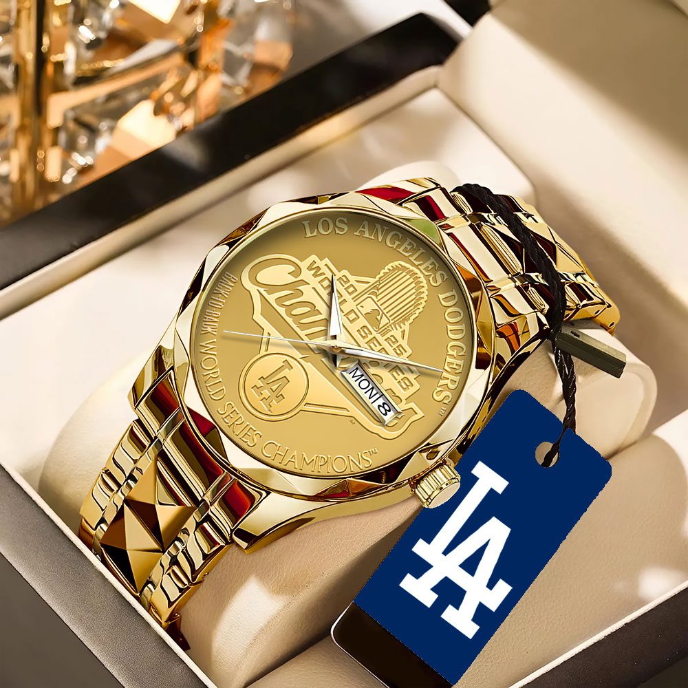 Los Angeles Dodgers World Series 2025 Alloy Luxury Quartz Watch CHAMP1001 Los Angeles Dodgers World Series 2025 Alloy Luxury Quartz Watch CHAMP1001